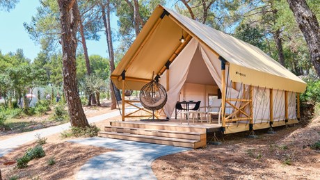 Glamping Couple Zelt