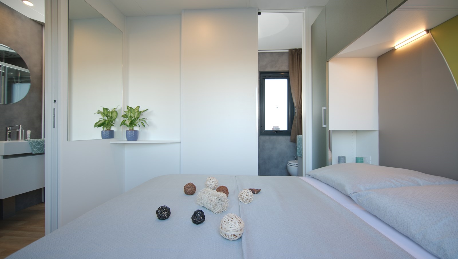 Camera da letto con bagno