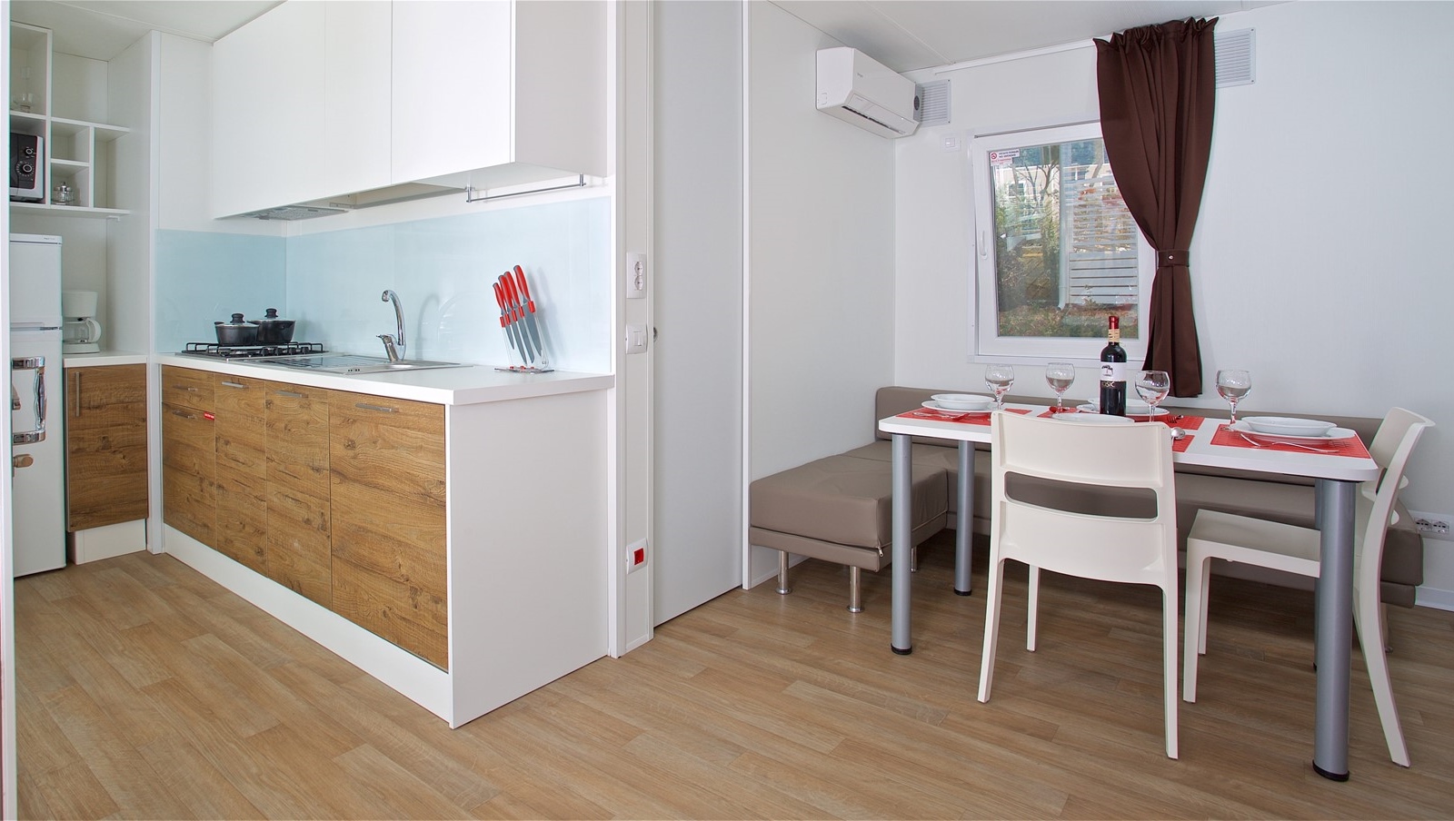 Casa mobile tipo C completamente accessoriata per max 5 (+1) persone