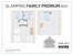 Glamping Premium Family Tent layout
