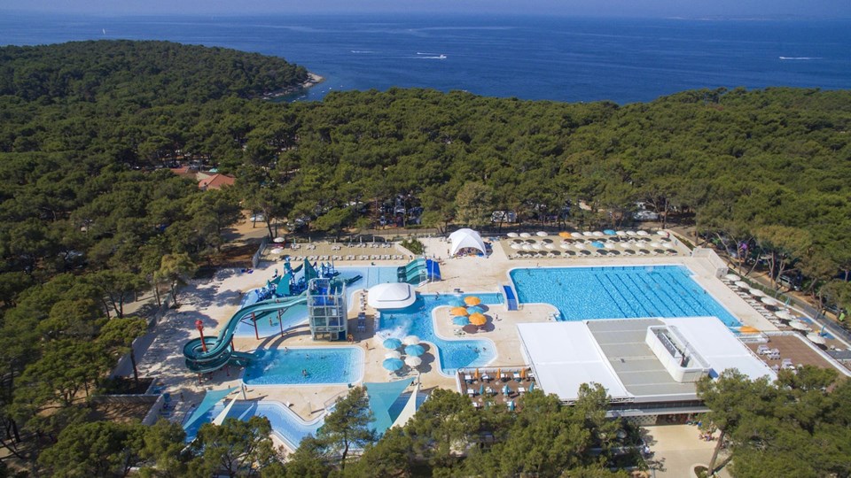 Aquapark in camping Čikat